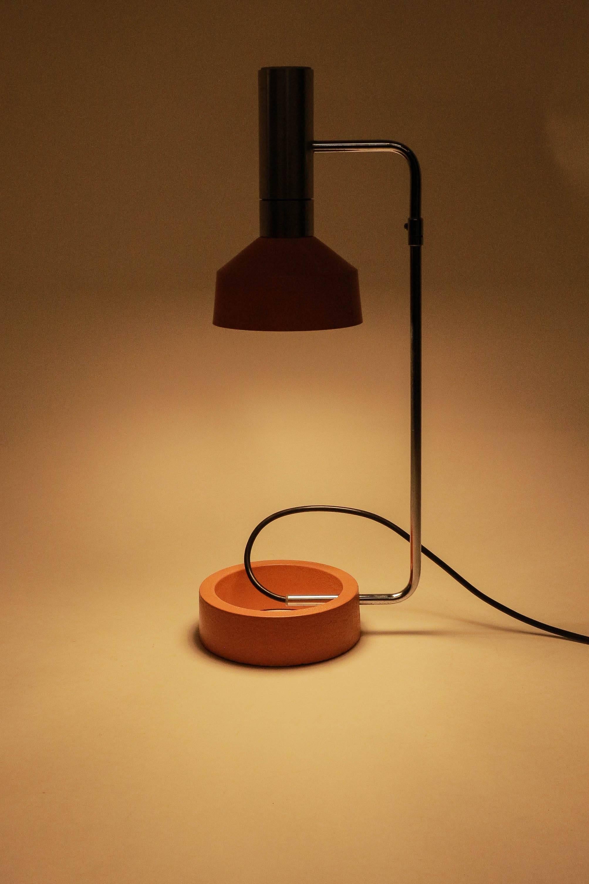 Mid-20th Century Swiss Desk Lamp by Rico and Rosemarie Baltensweiler 1960