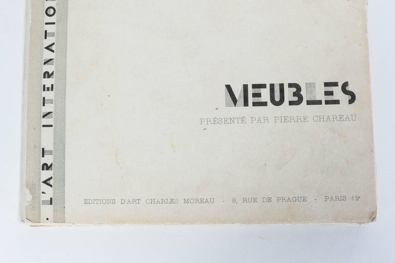 Meubles par Pierre Chareau Book Editions D'Art Charles Moreau, 1928 at ...