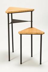 French Plant Stand in the Style of Mathieu Matégot, 1950