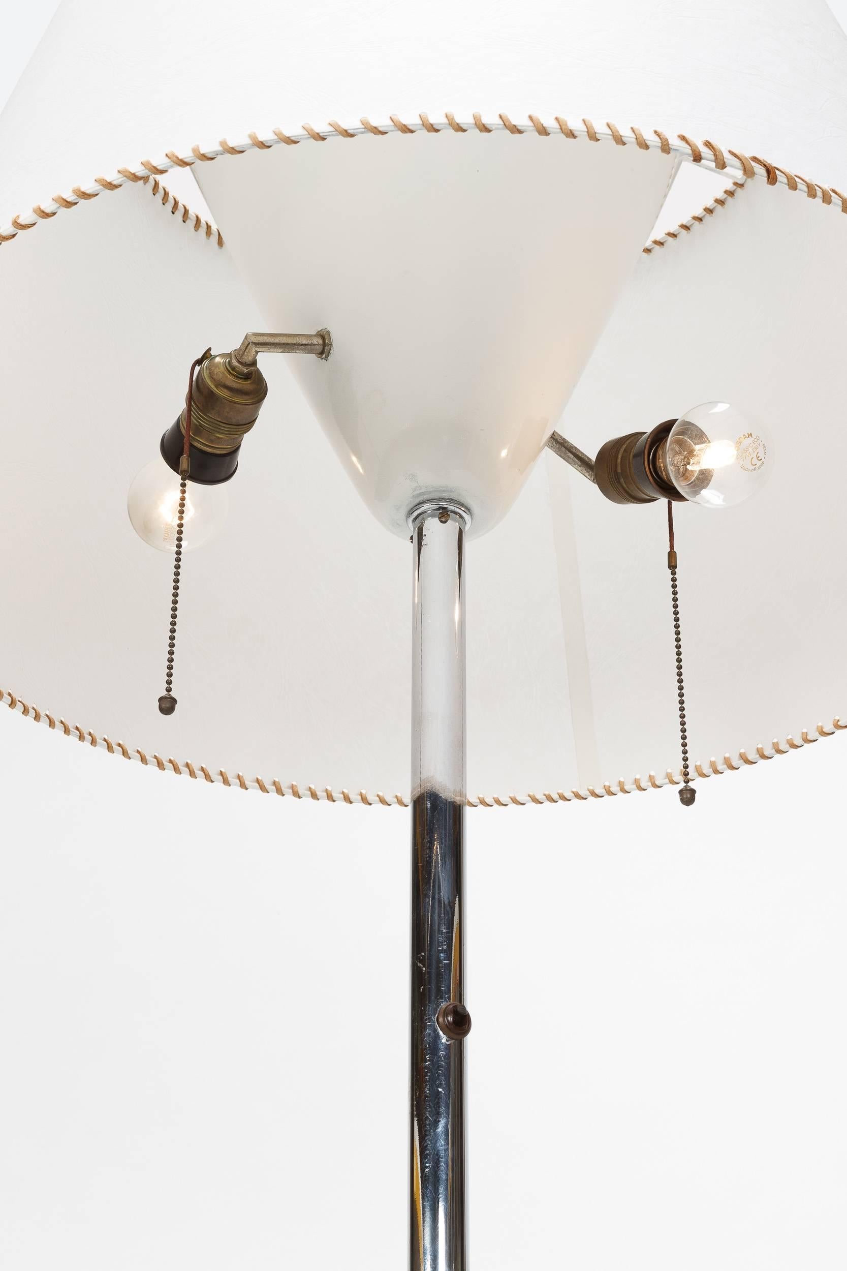 Floor Lamp Bauhaus, 1930s In Excellent Condition For Sale In Basel, CH