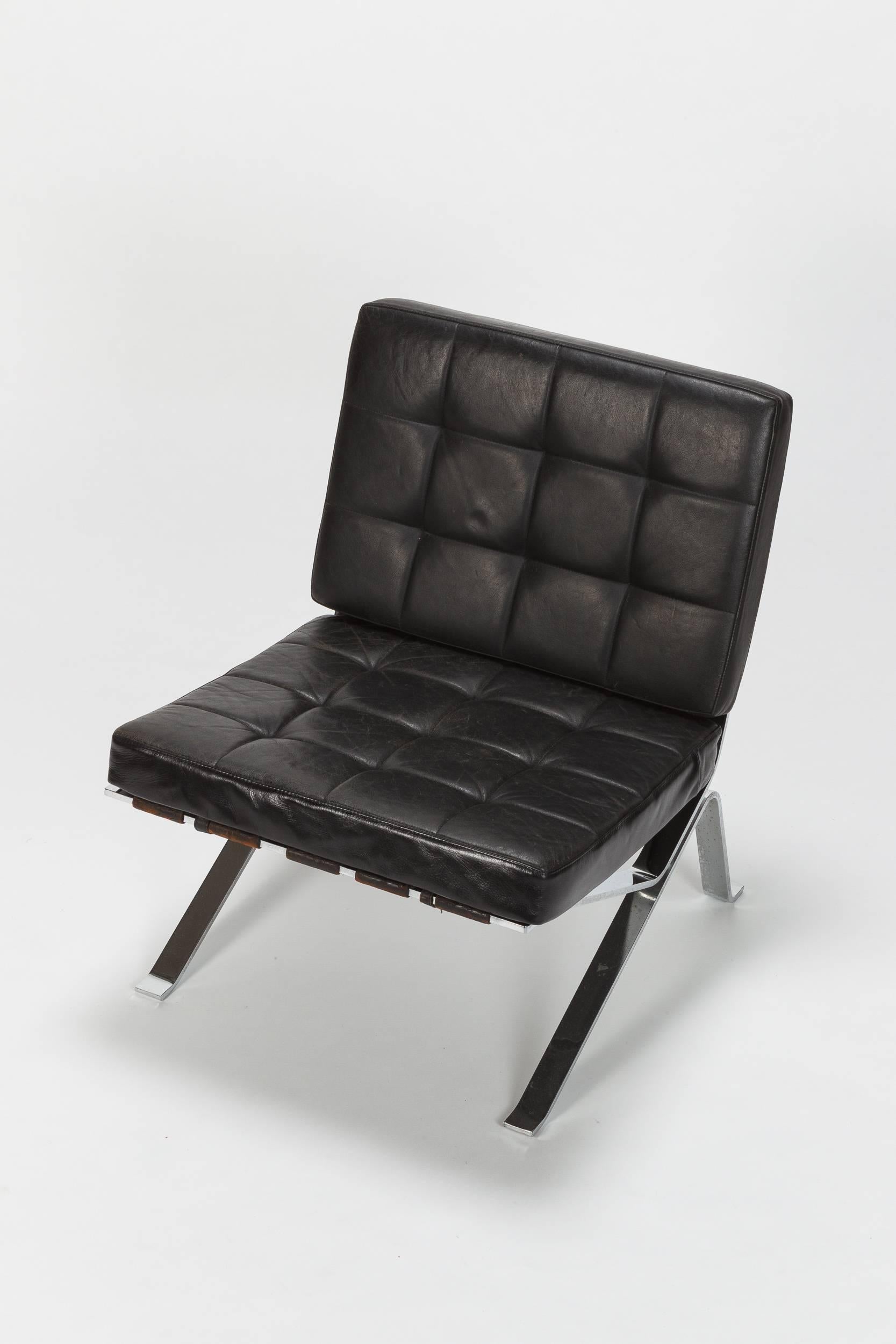 Mid-20th Century Walter Frey Lounge chair Stella 1950/60s