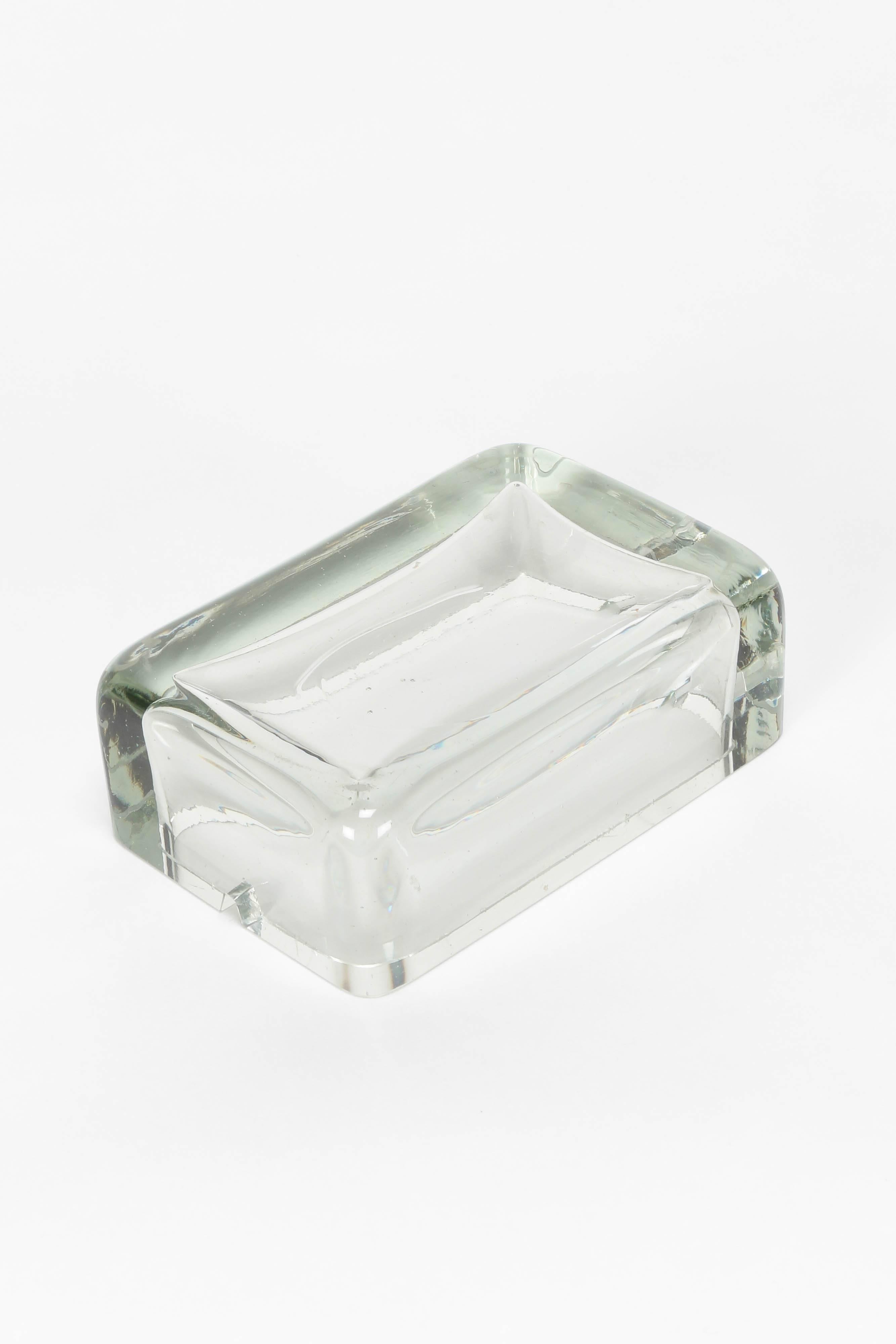 Swiss P. Loder Ashtray Glass Siegwart & Co, 1966-1967 For Sale 2