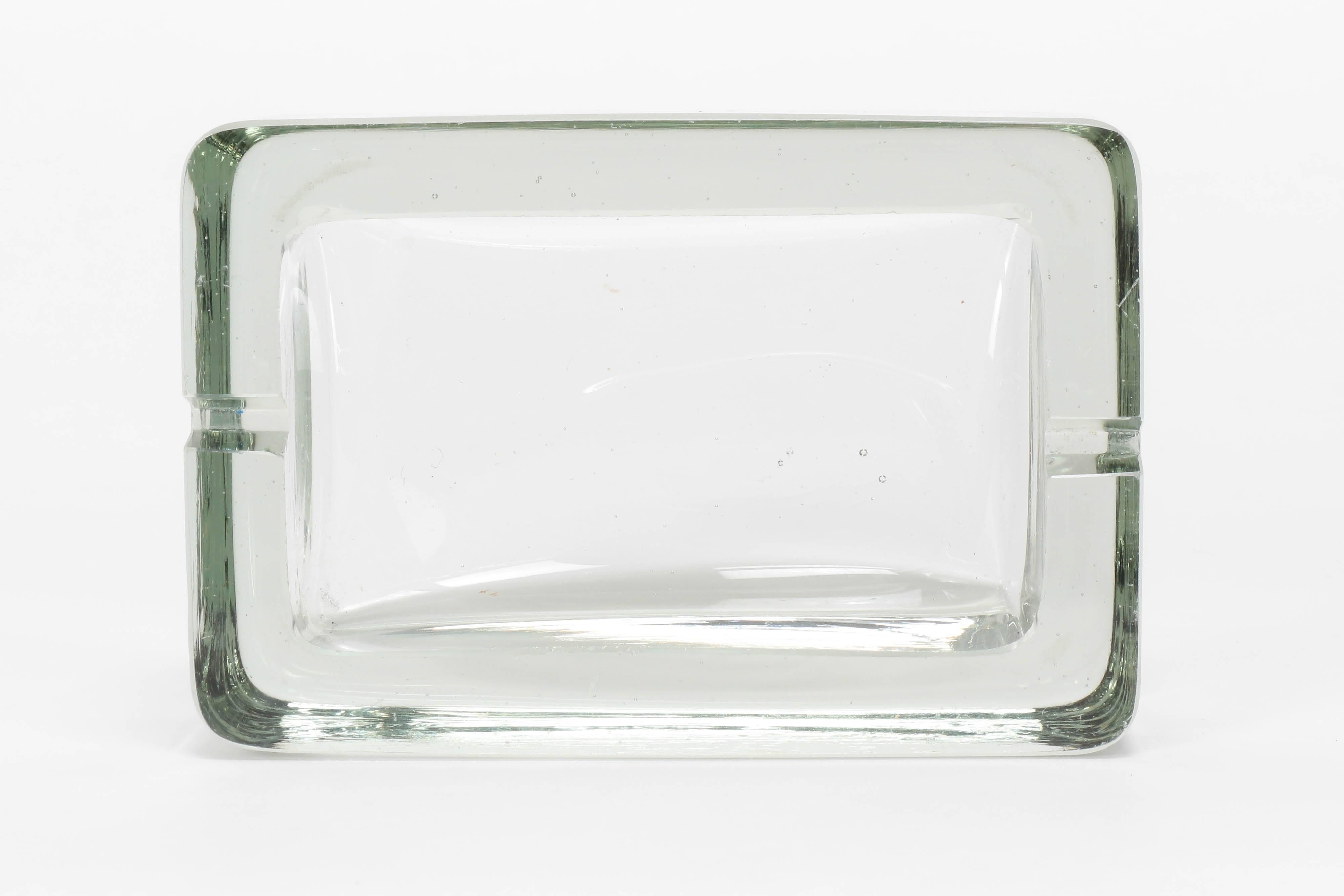 Swiss P. Loder Ashtray Glass Siegwart & Co, 1966-1967 For Sale 1
