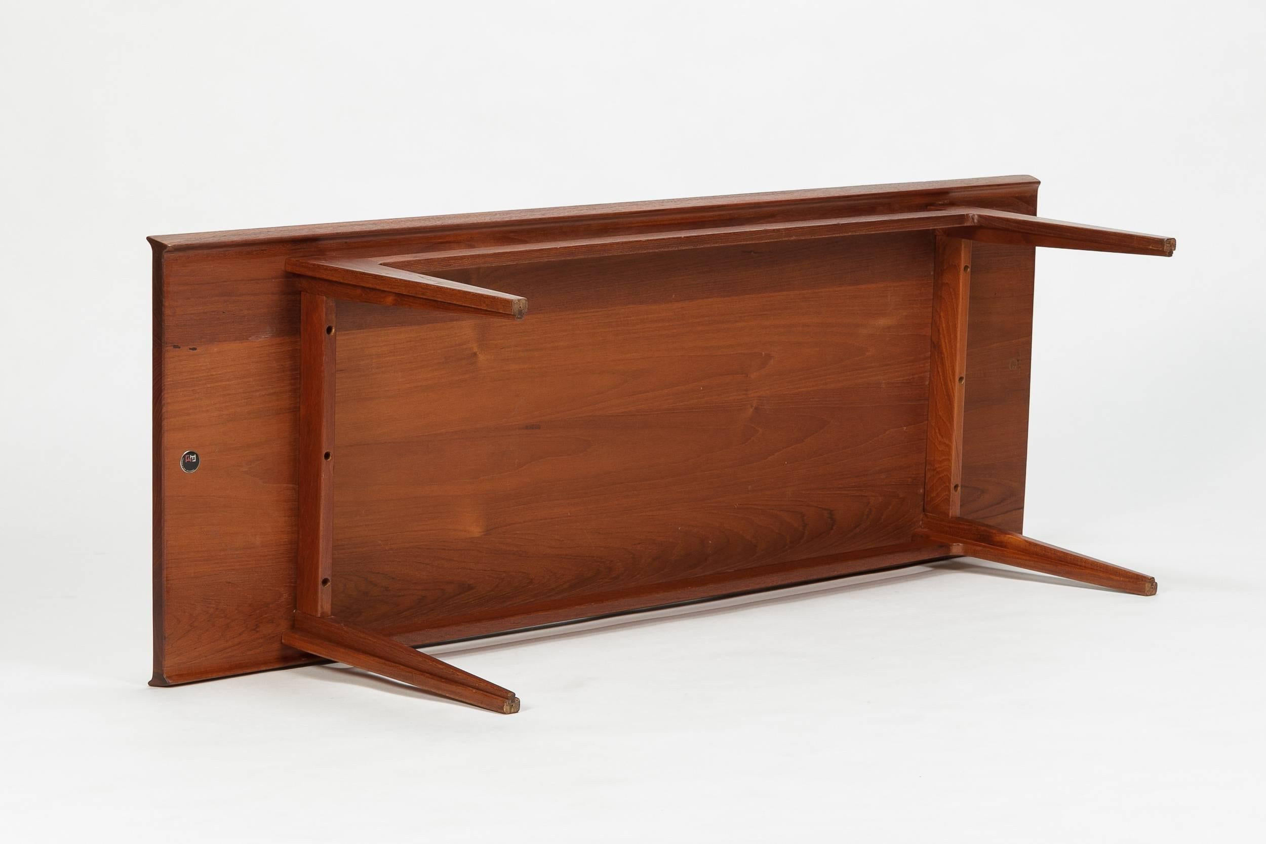 Mid-20th Century Danish Finn Juhl Teak Coffee Table by France & Son, 1950s