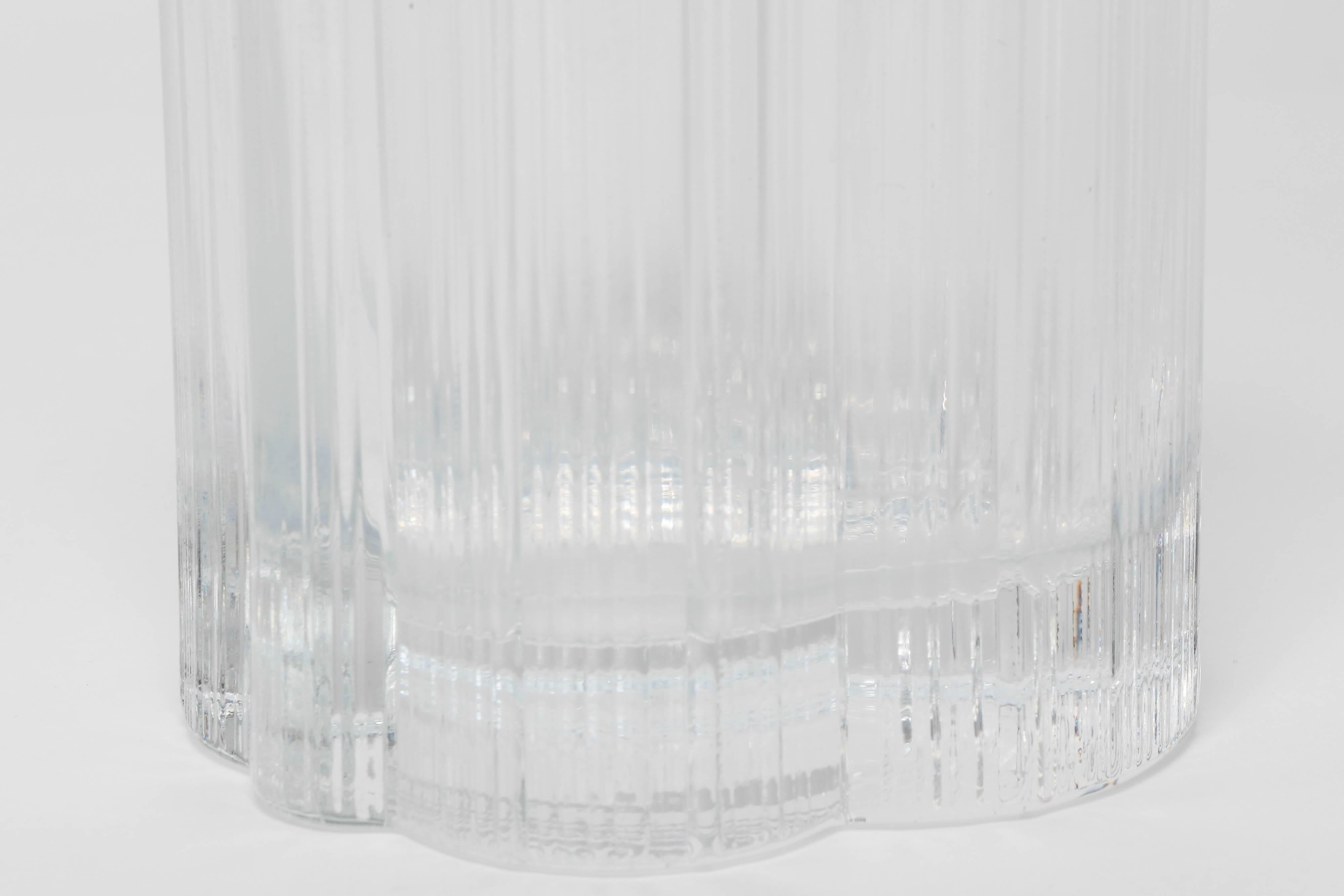Late 20th Century Scandinavian Markku Salo Vase Cumulus Nuutajarvi, 1980s
