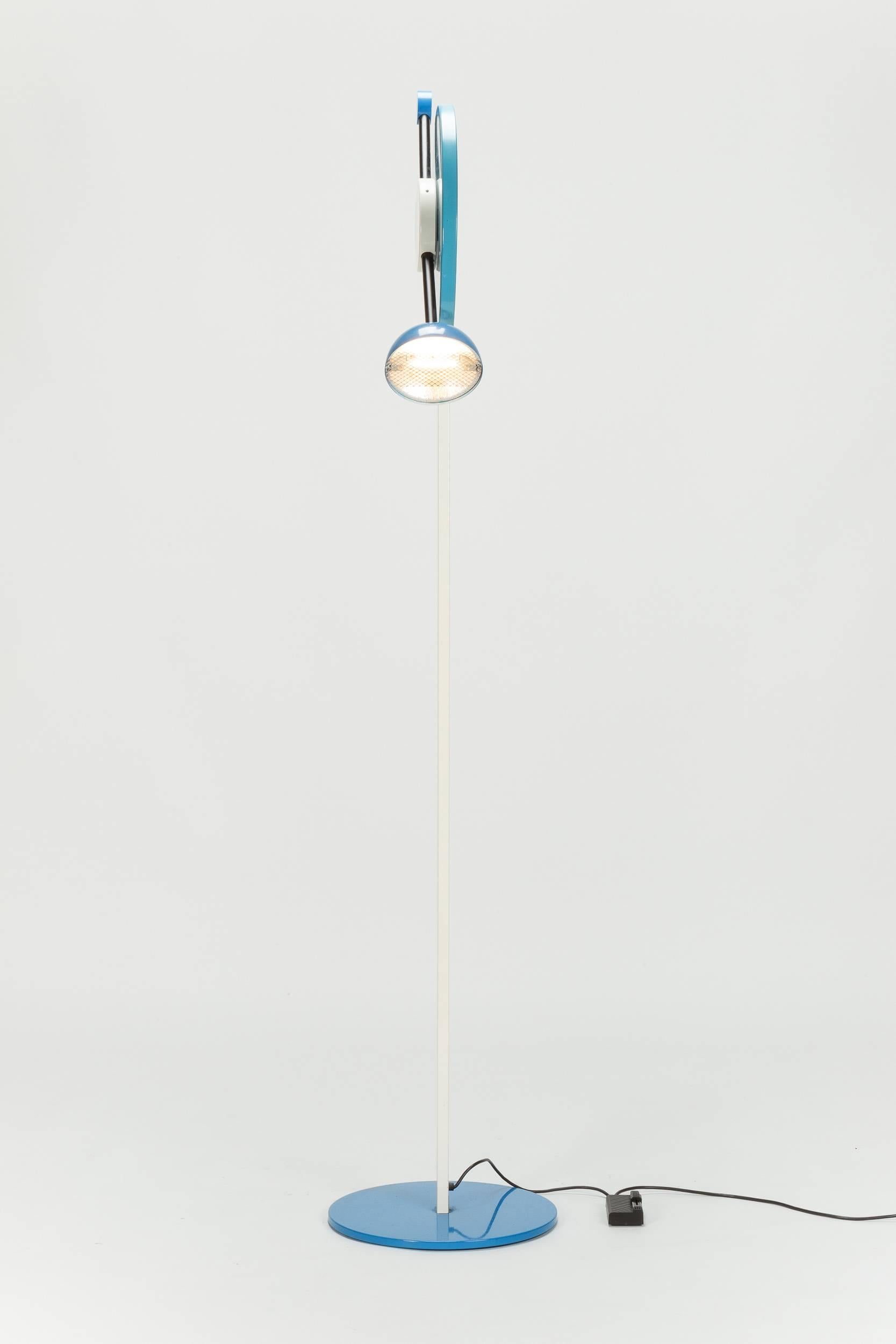 Italian Martine Bedin Floor Lamp Charleston Memphis Milano, 1984