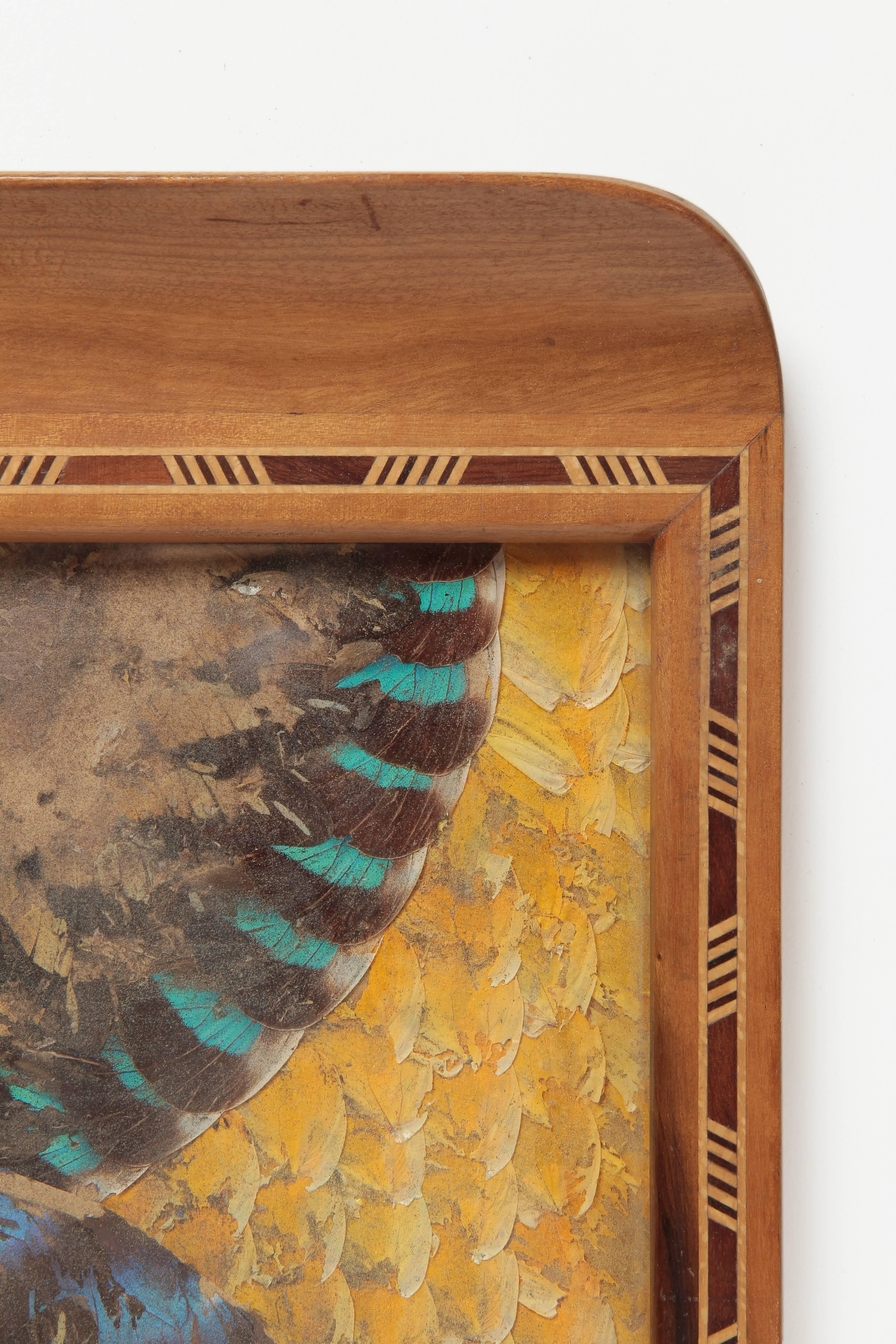 Brazilian Butterfly Tray, 1930s at 1stDibs brazilian butterfly art