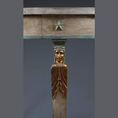 Mid-20th Century Empire Style painted Console Table