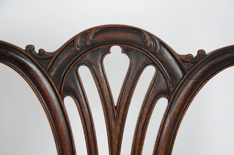 18th Century George III Mahogany Chair