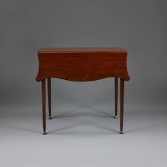 A Butterfly Pembroke Table with Single Drawer