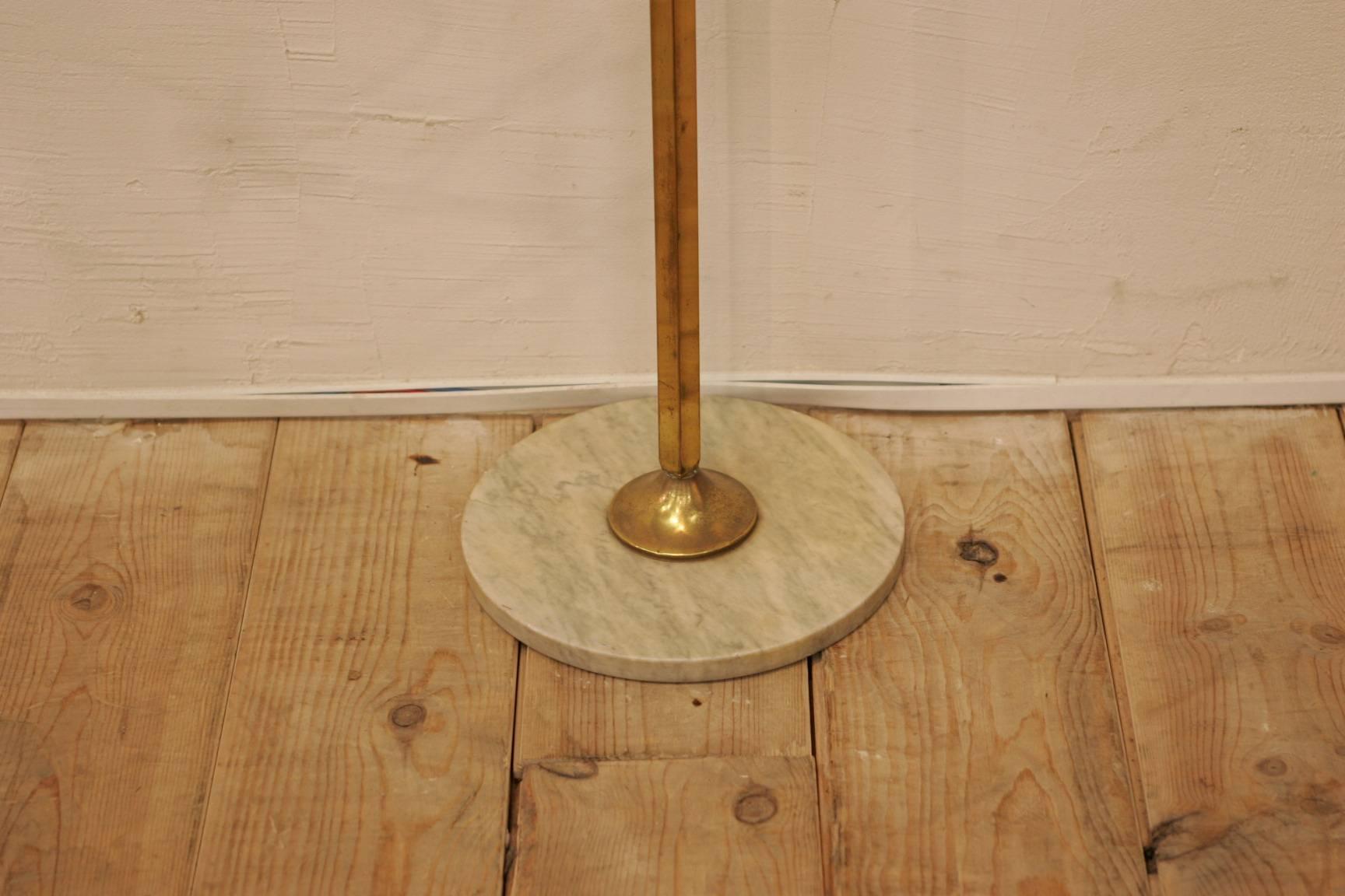 Brass 1960 Attribued to Stilnovo Floor Lamp