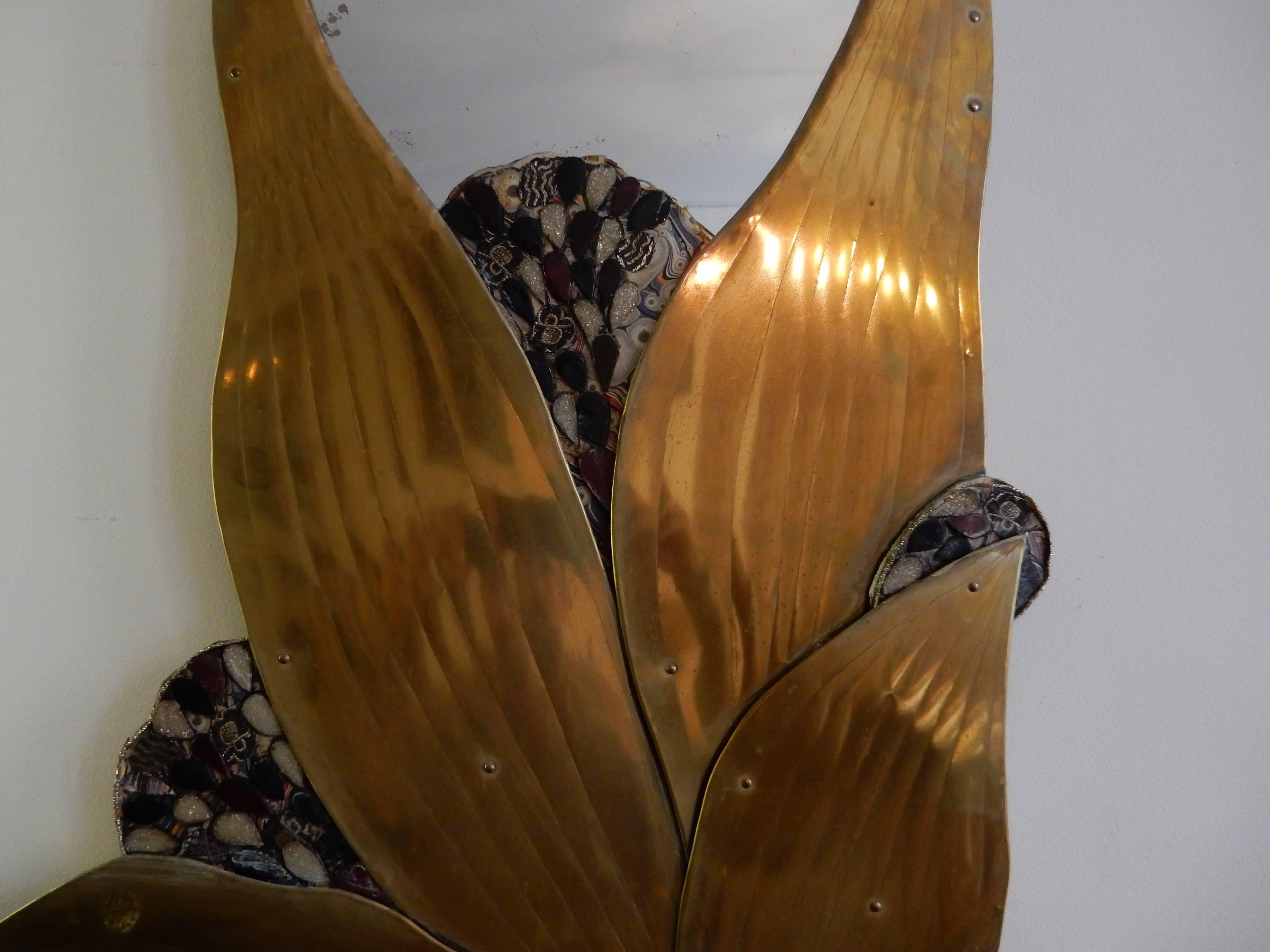 Other 1970 Golden Flower Mirror