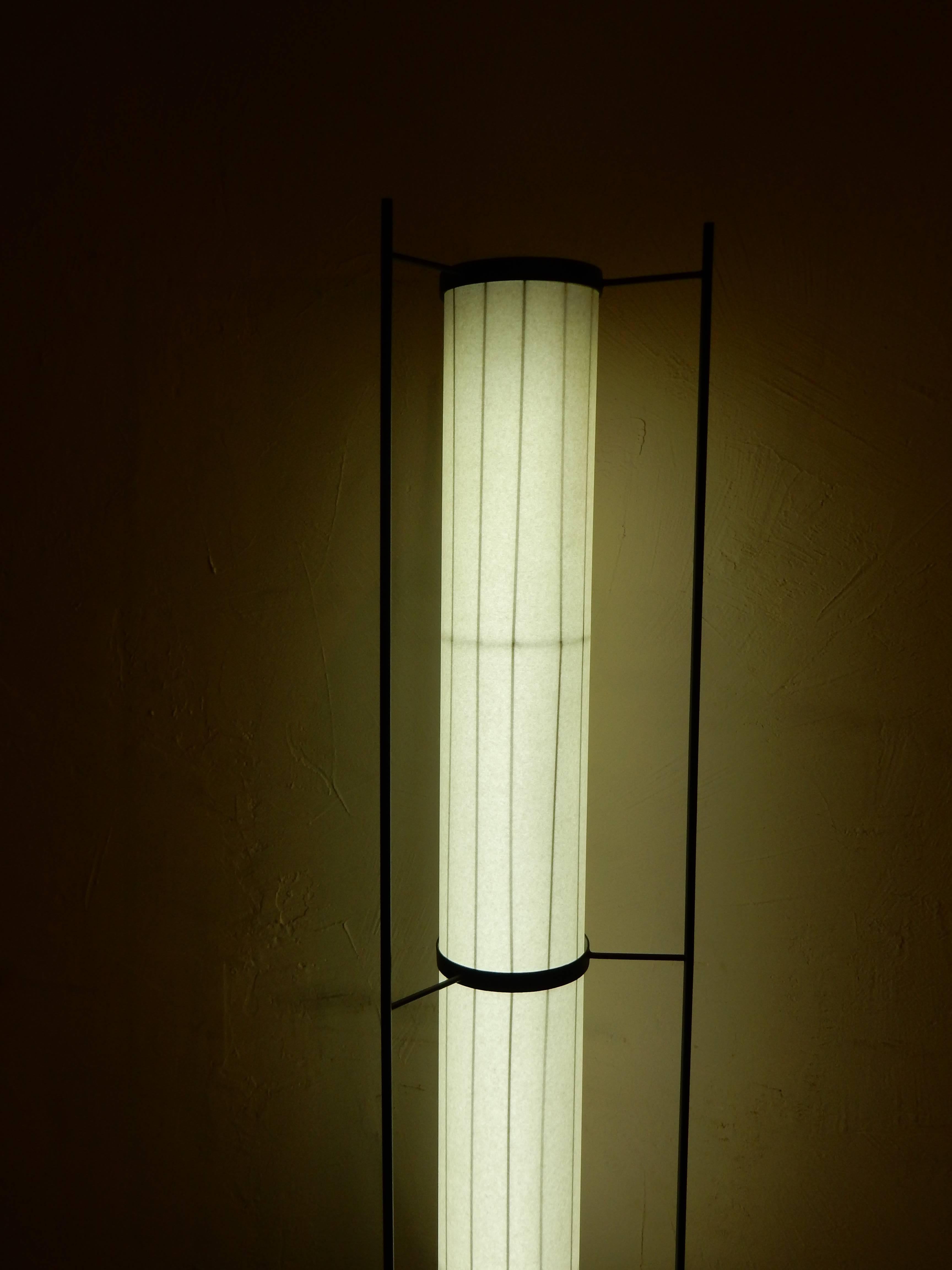 Brass Kho Liang Le 1960 K46 Floor Lamp