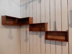 1960 French Architect Reconstruction Oak Bookshelf