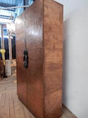 1940 Carlo Bugatti Style Italian Wardrobe