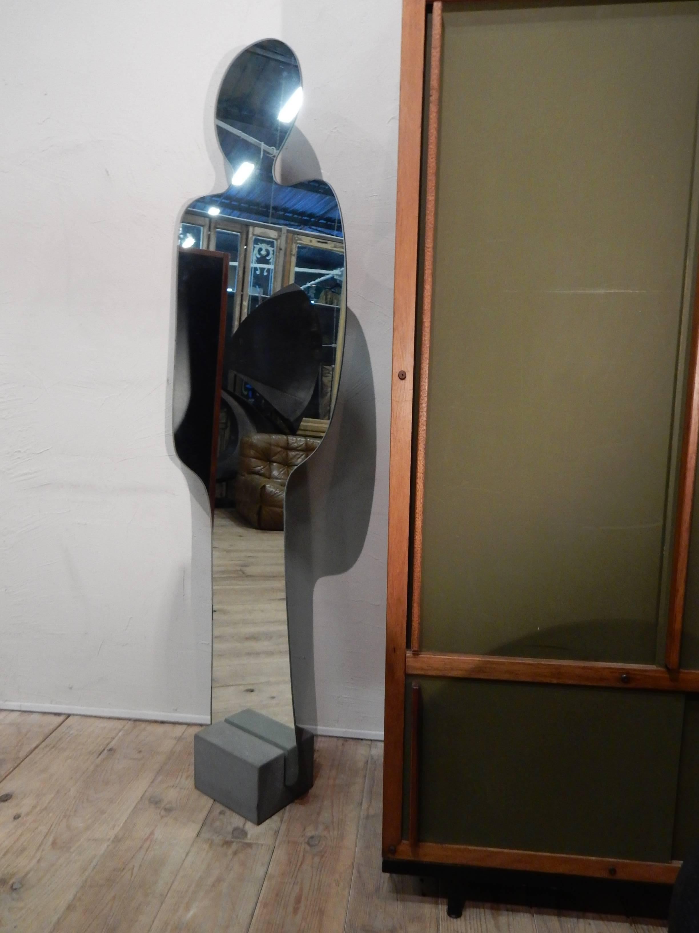 Late 20th Century Pierre Cardin Man Mirror by Acerbis