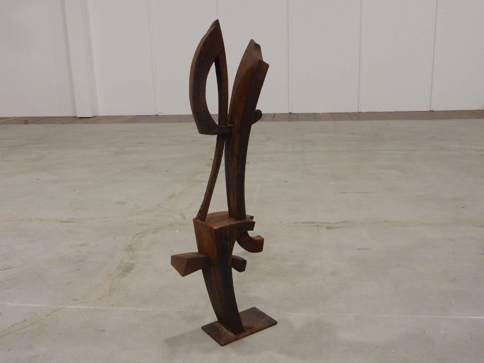 Cyrille Husson Abstract Korten Sculpture 1