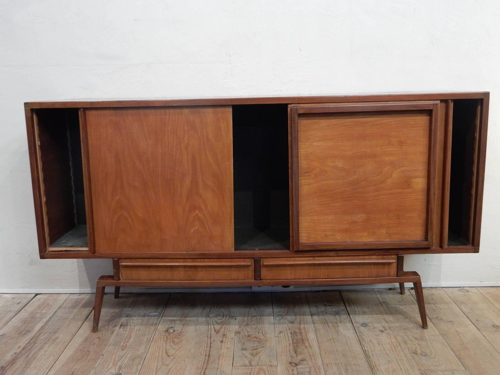 A, 1950 sideboard by André Sornay.