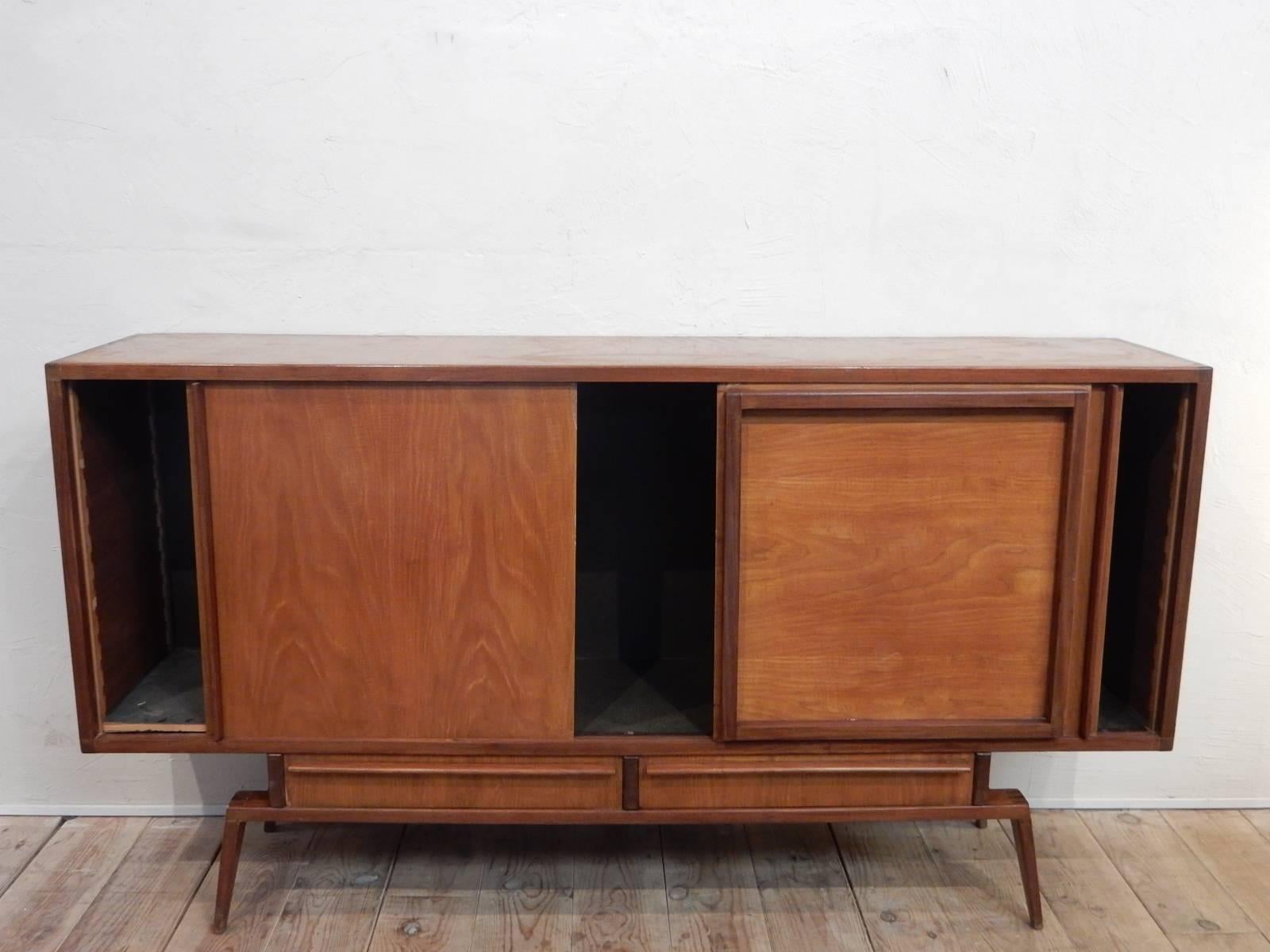 Mid-Century Modern Andre Sornay Sideboard For Sale