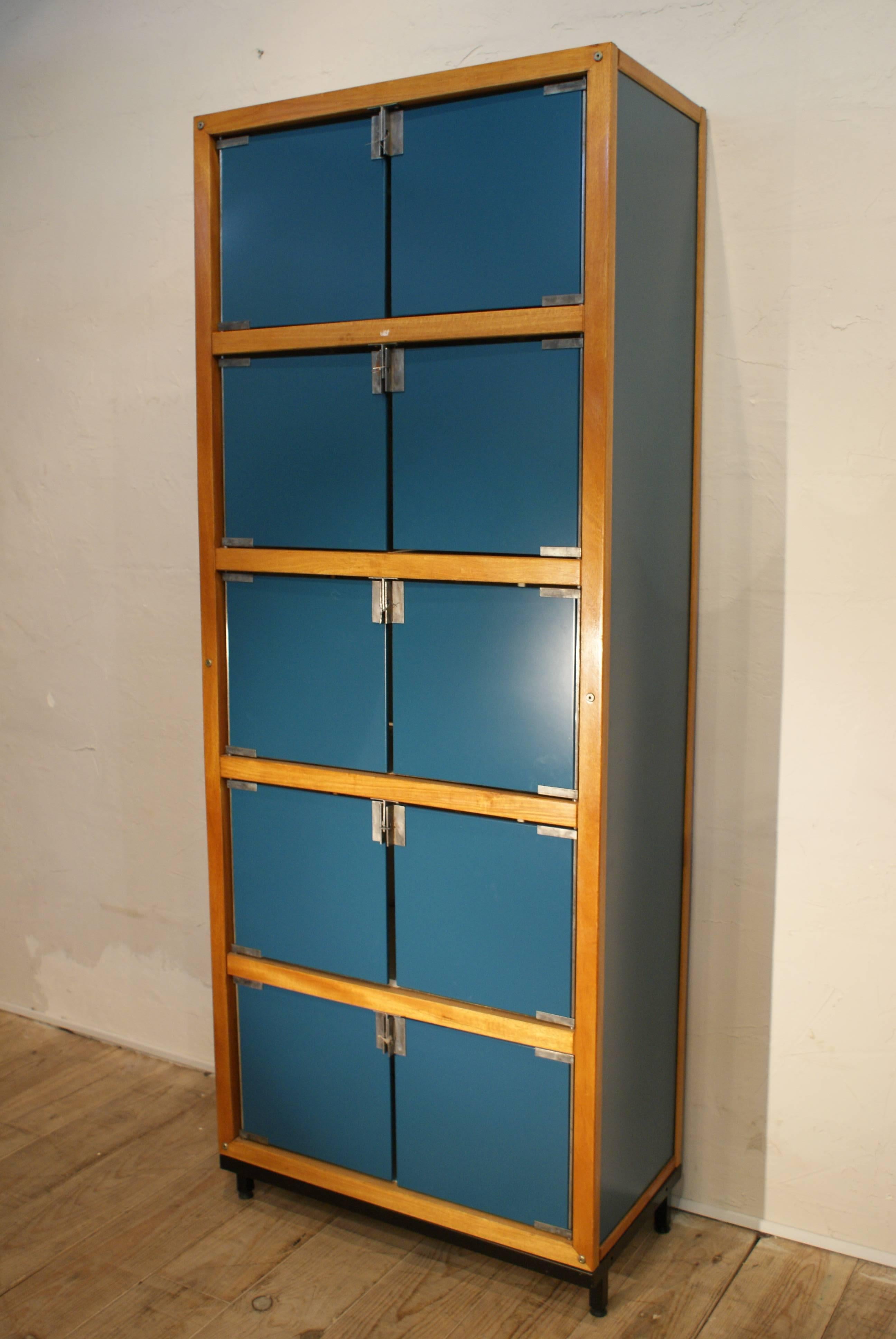 Mid-Century Modern Tall Cabinet by Andre Sornay, 1950