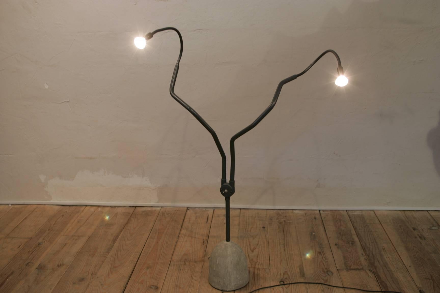 Brutalist Ron Arad Tree Light Floor Lamp Edited by Barton