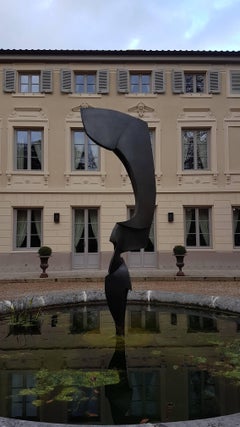 Monumental Cyrille Husson Steel Sculpture