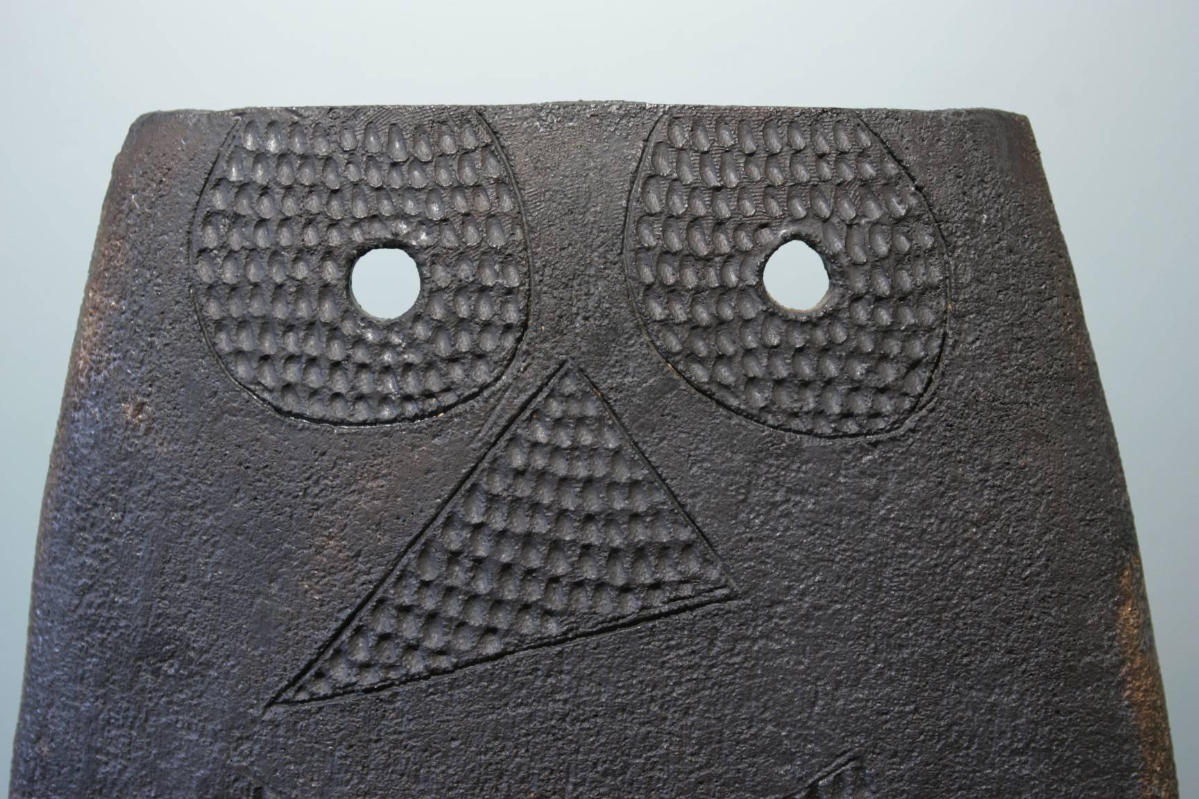 Mid-Century Modern Dominique Pouchain Owl Two Face Vase