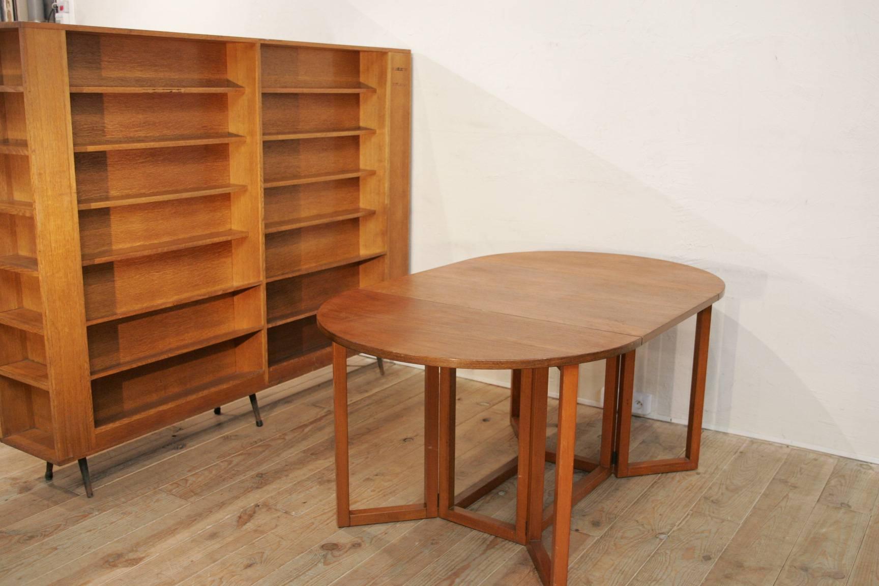 Architonic Midcentury Extending Dinning Table For Sale 1