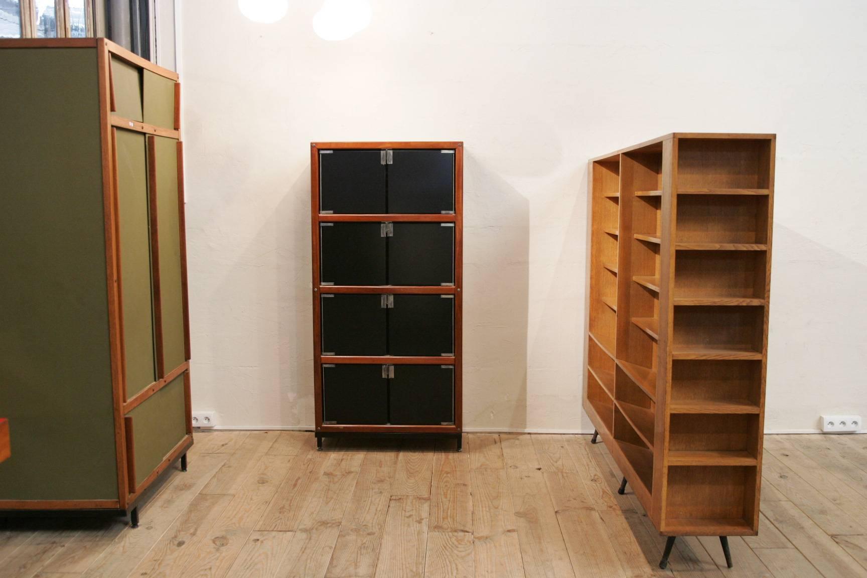 Mid-Century Modern Oak Midcentury Separation Bookshelve