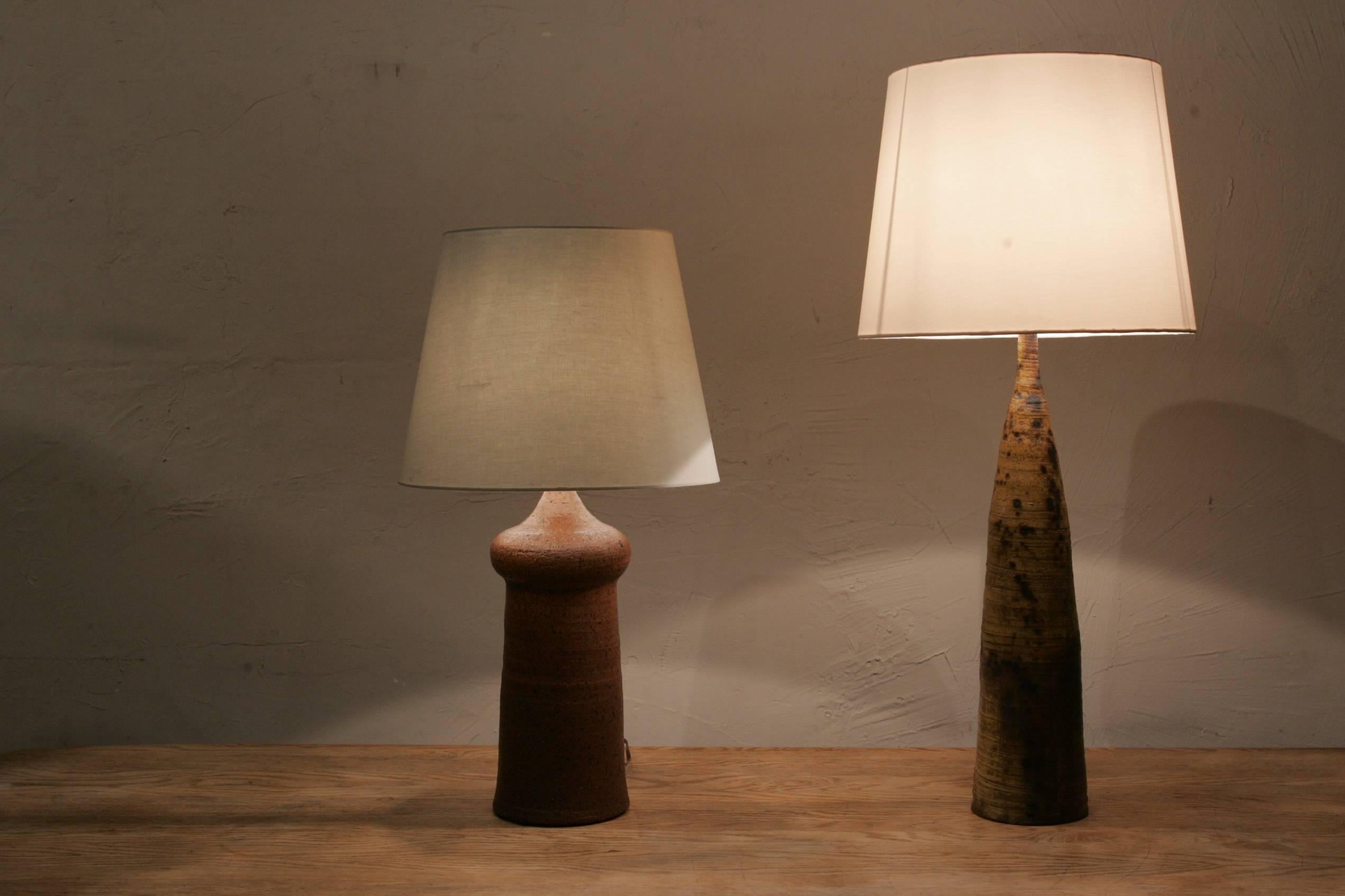 Mid-20th Century 1950 Ceramic Table Lamp For Sale