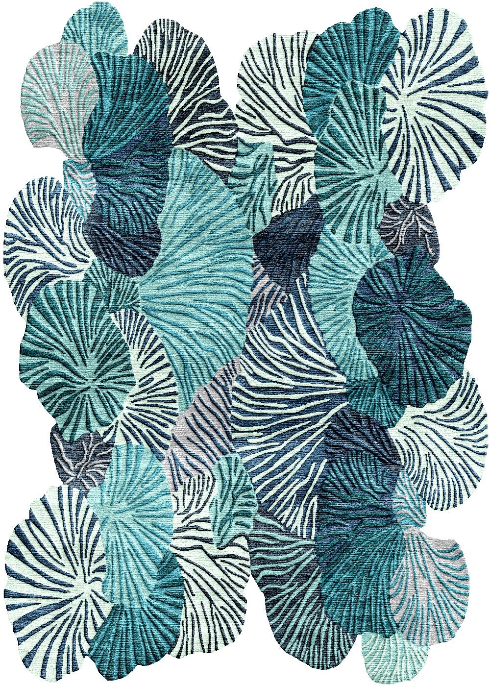QUIRK – Maßgefertigter, handgefertigter Teppich aus TENCEL und neuseeländischer Wolle von Rugs & Co.