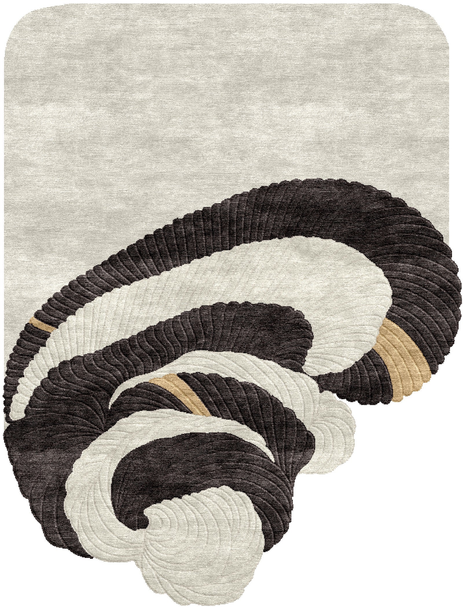 LUME – Custom Handmade Rug in TENCEL / New Zealand Wool by Rugs & Co.