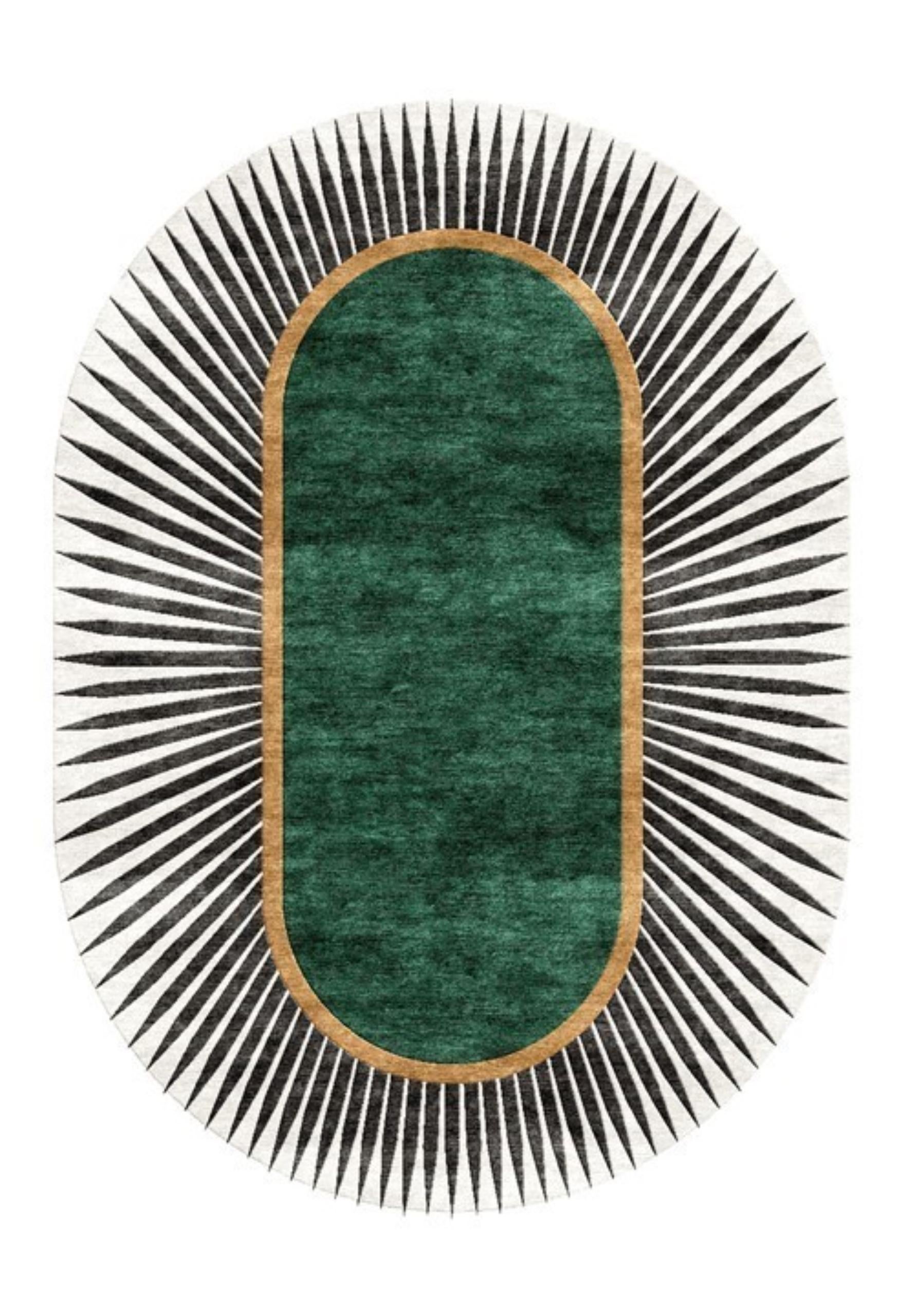 EVERIN – Custom Handmade Rug in TENCEL / New Zealand Wool by Rugs & Co.