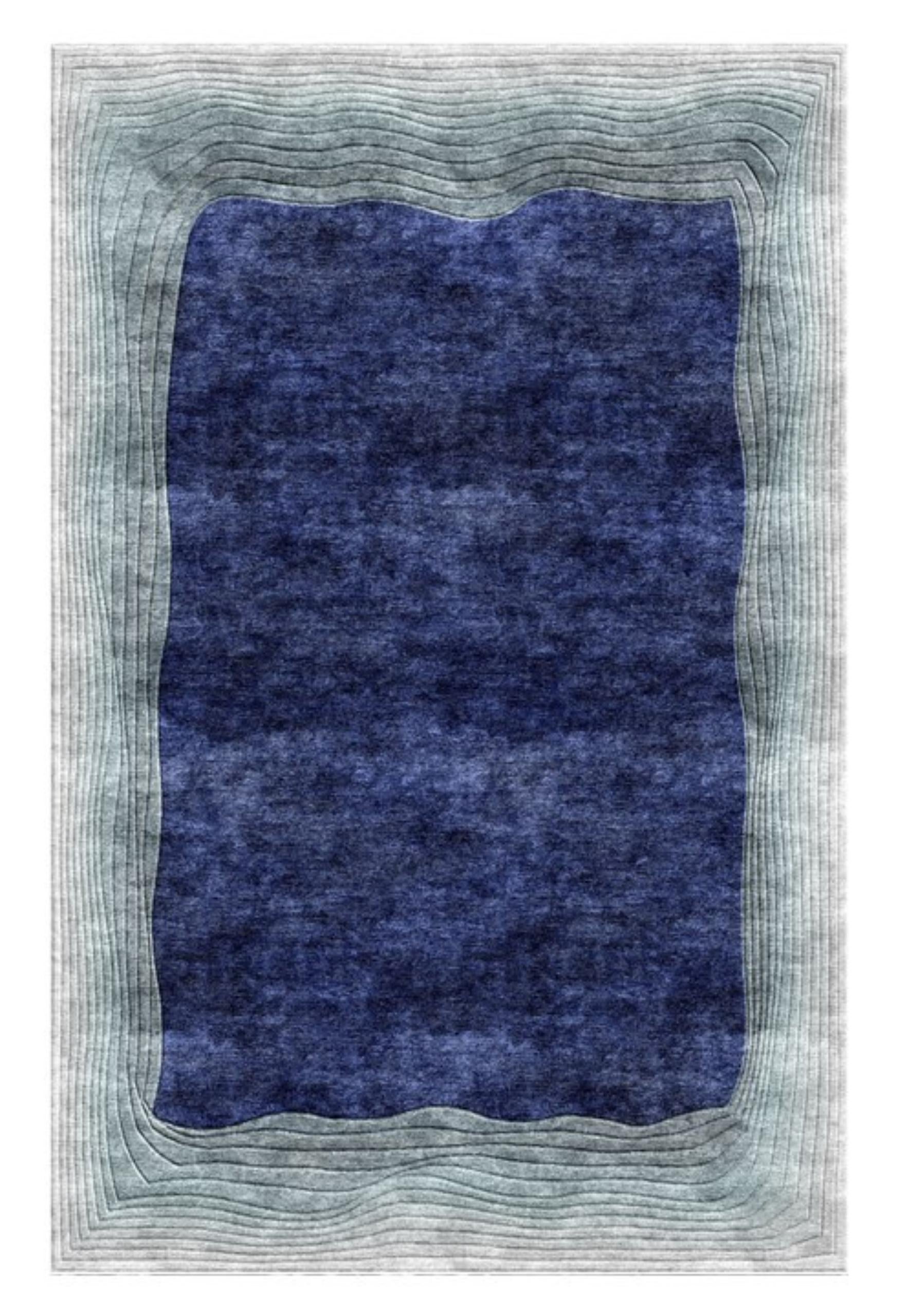 HALCYON – Custom Handmade Rug in TENCEL / New Zealand Wool by Rugs & Co.