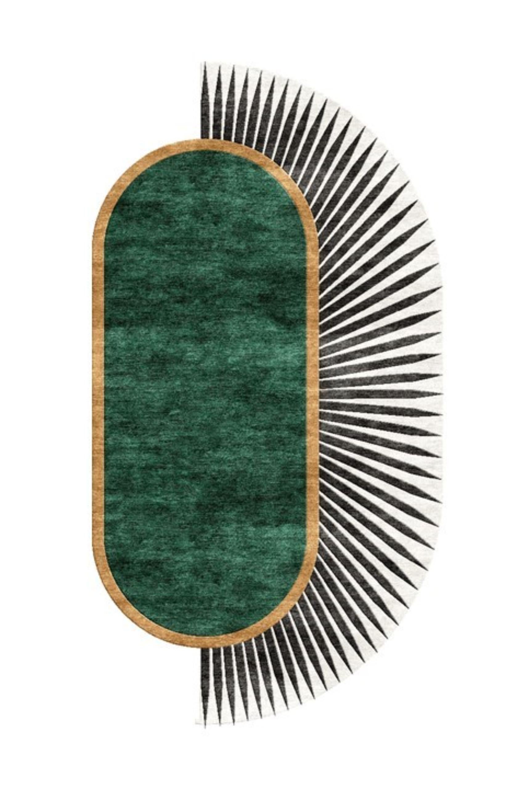 NOSTALIA – Custom Handmade Rug in TENCEL / New Zealand Wool by Rugs & Co.