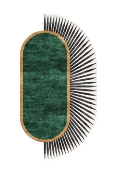 NOSTALIA – Custom Handmade Rug in TENCEL / New Zealand Wool by Rugs & Co.