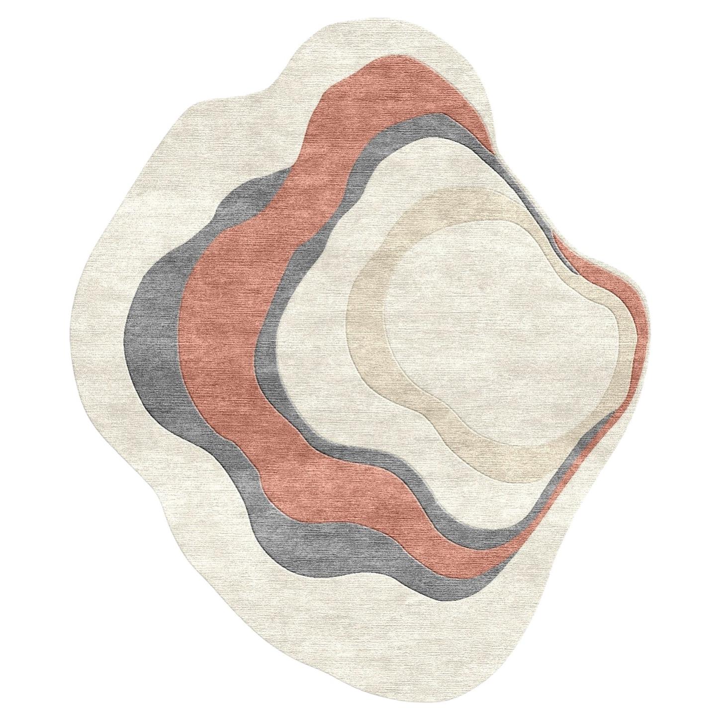 AEVIN – Tapis sur mesure fabriqué à la main en TENCEL et laine de Nouvelle-Zélande par Rugs & Co.