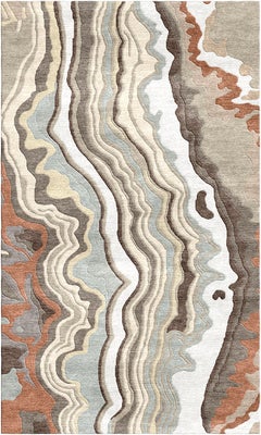 VELORA LAYERS – Custom Handmade Rug in TENCEL / New Zealand Wool by Rugs & Co