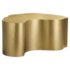 Meadow Coffee Table Antique Brass