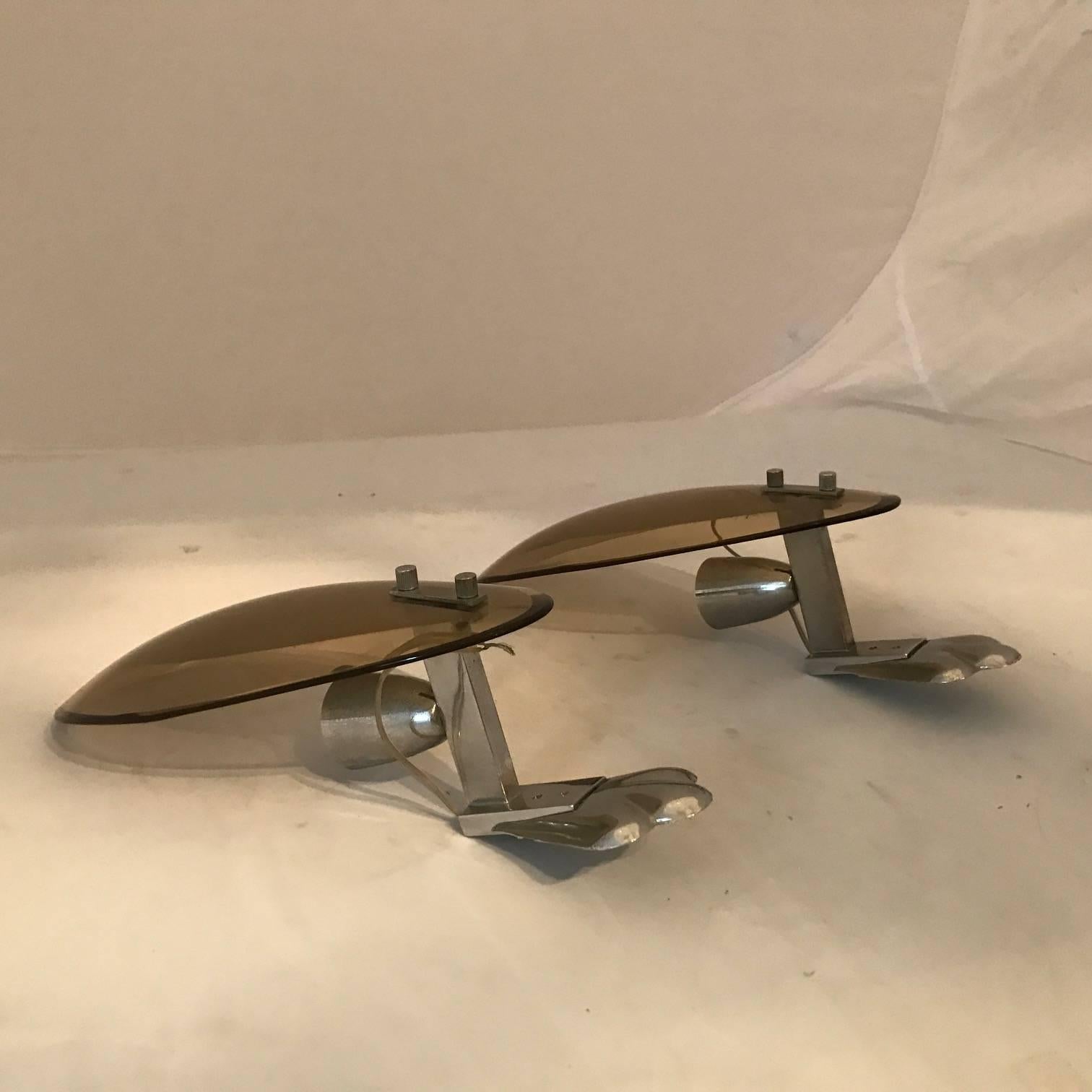 20th Century Pair of Wall Lights Italian, circa 1960s For Sale