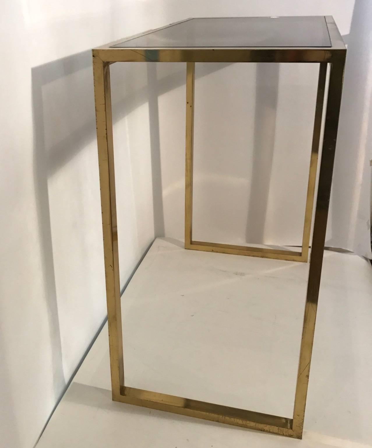 1960s Italian Brass Console or Table In Good Condition In London, GB