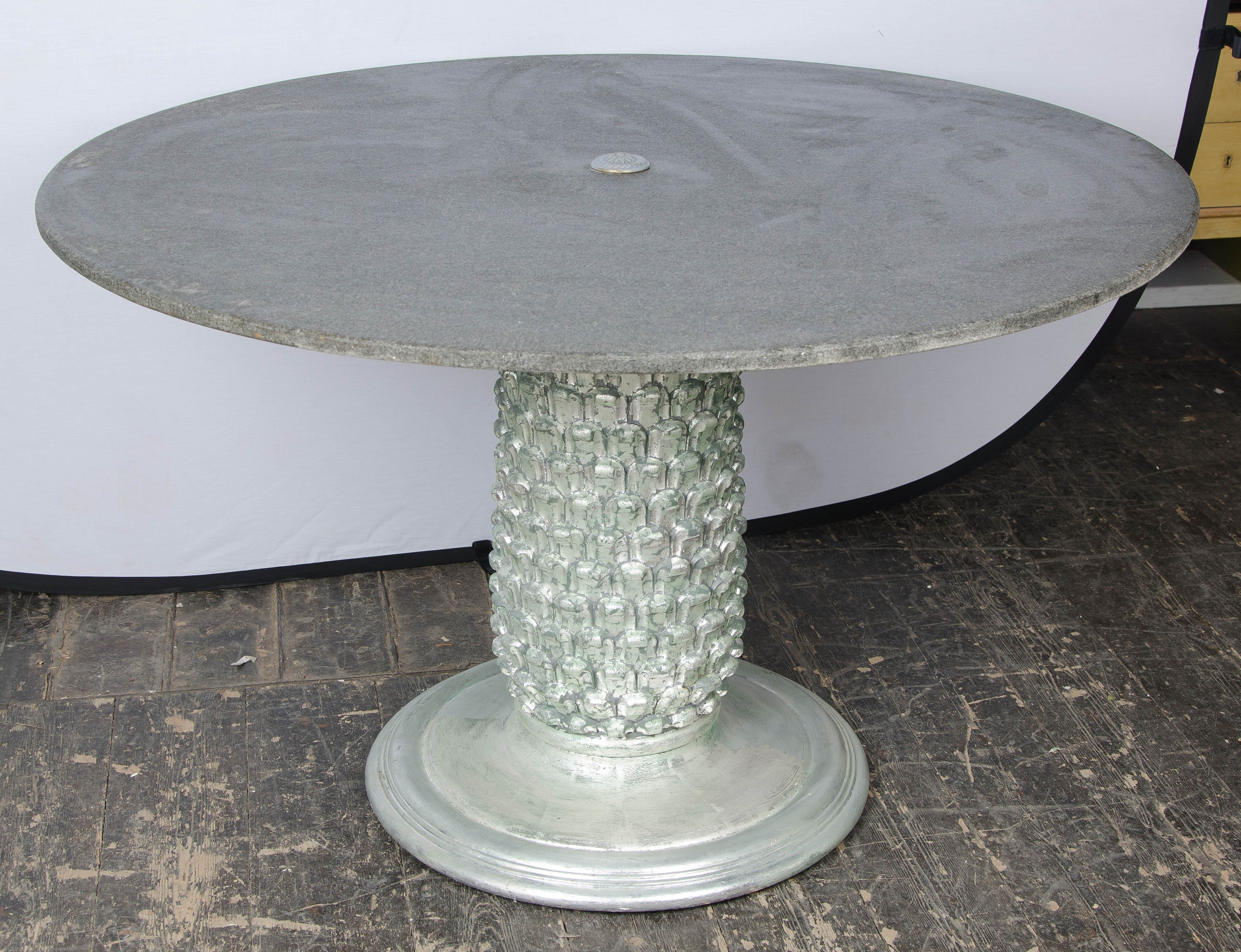 1950s Italian Pineapple Shape Dining Table