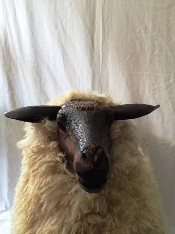 Stool shaped as a sheep at 1stdibs