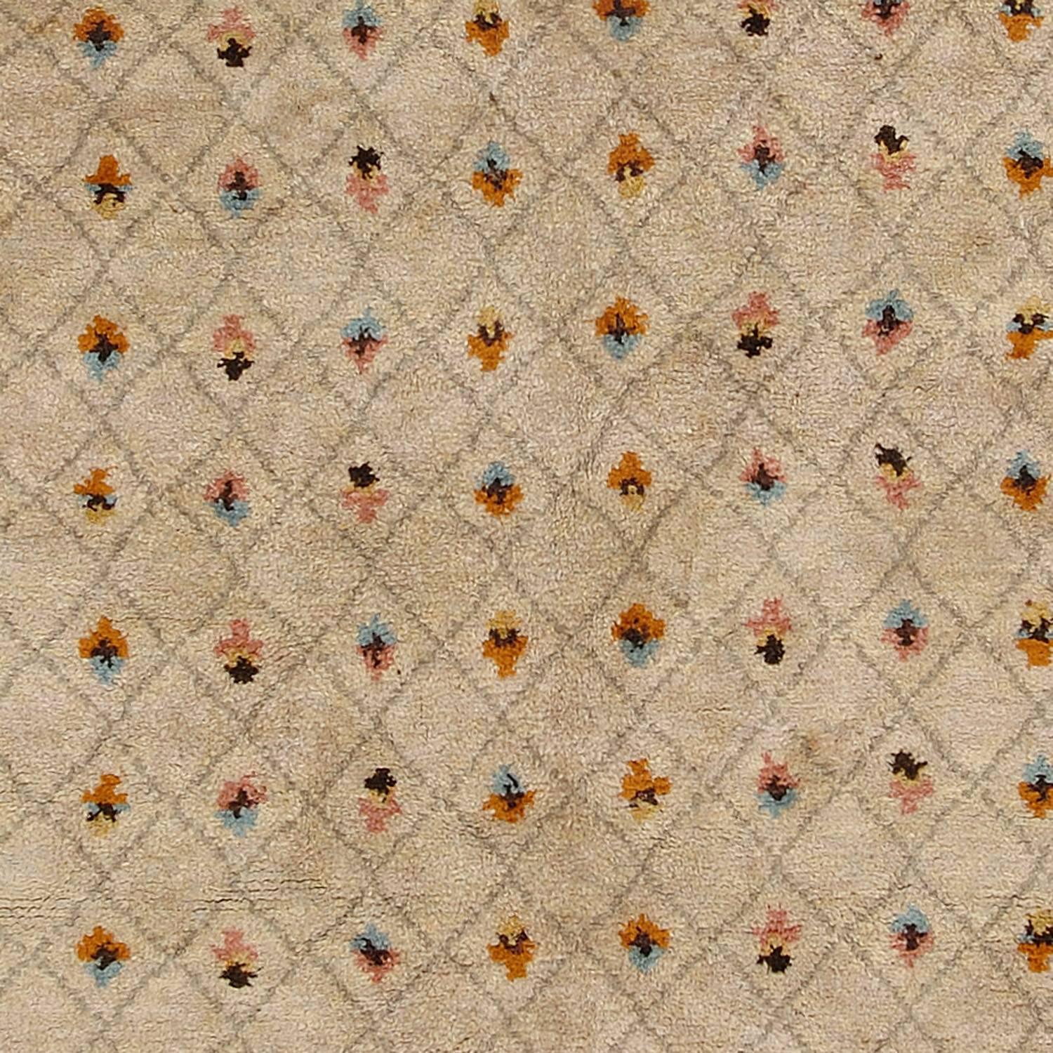 Scandinavian Modern Mid 20th Century Swedish Pile-Weave Carpet by Konst Fluten For Sale