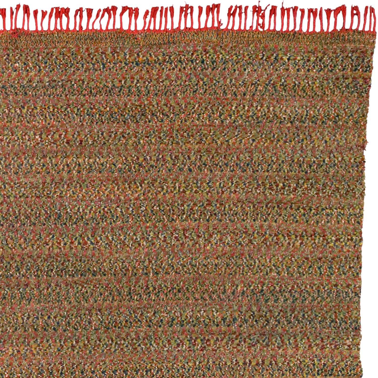Scandinavian Modern Mid 20th Century Swedish Pile-Weave Carpet For Sale