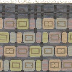 "Spise Hall" 20th Century Swedish Flat-Weave Carpet by Judith Johansson
