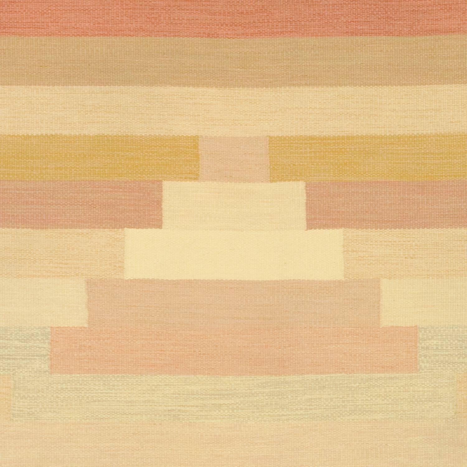Scandinavian Modern 20th Century Swedish Flat-Weave Carpet by Anne Marie Boberg For Sale