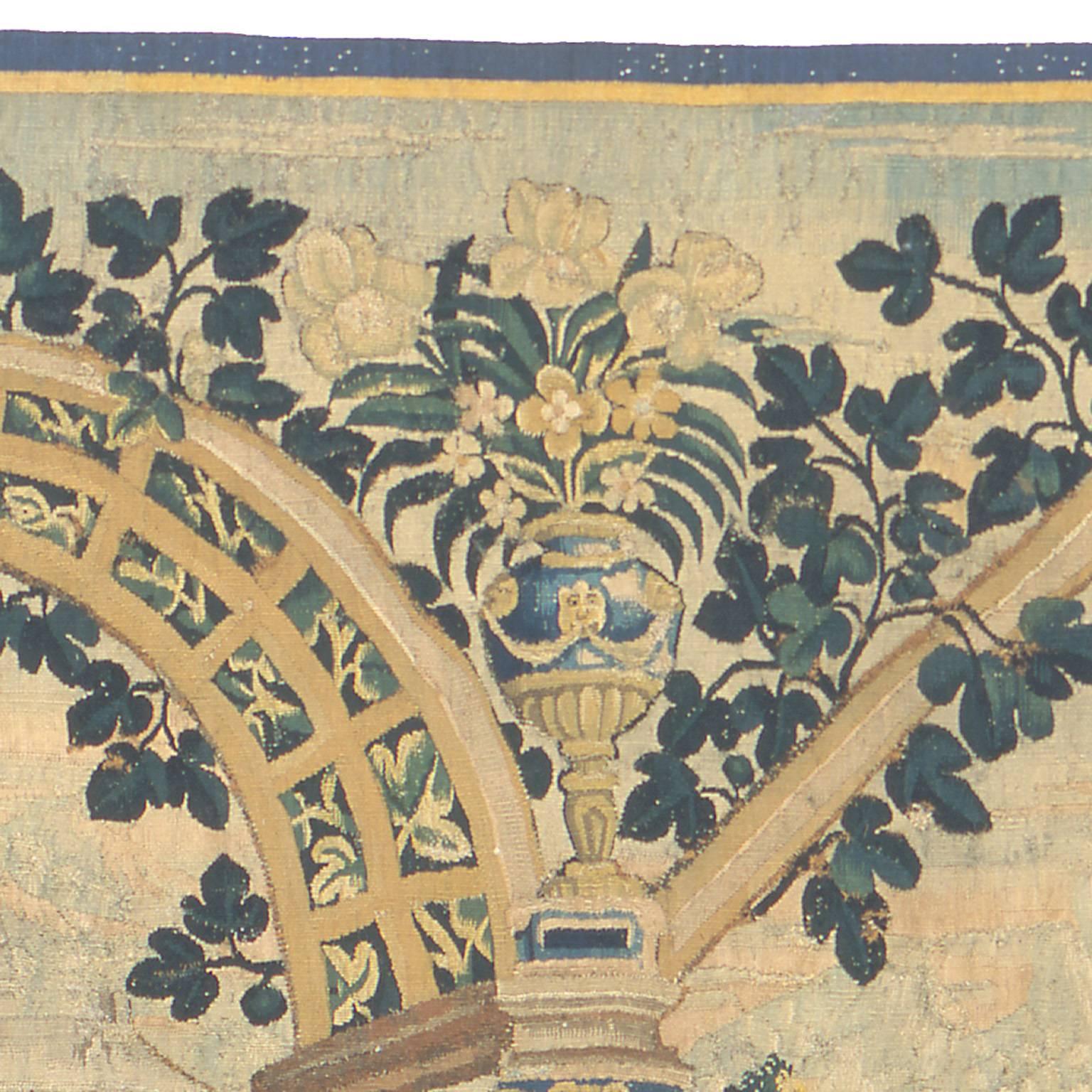 Late 16th century-early 17th century Flemish tapestry.