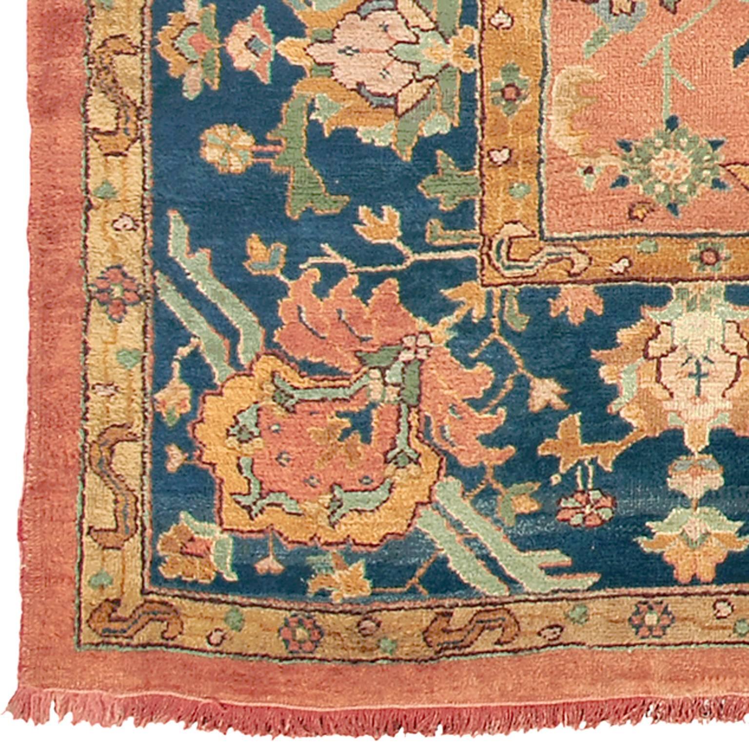 Early 20th century Oushak carpet.