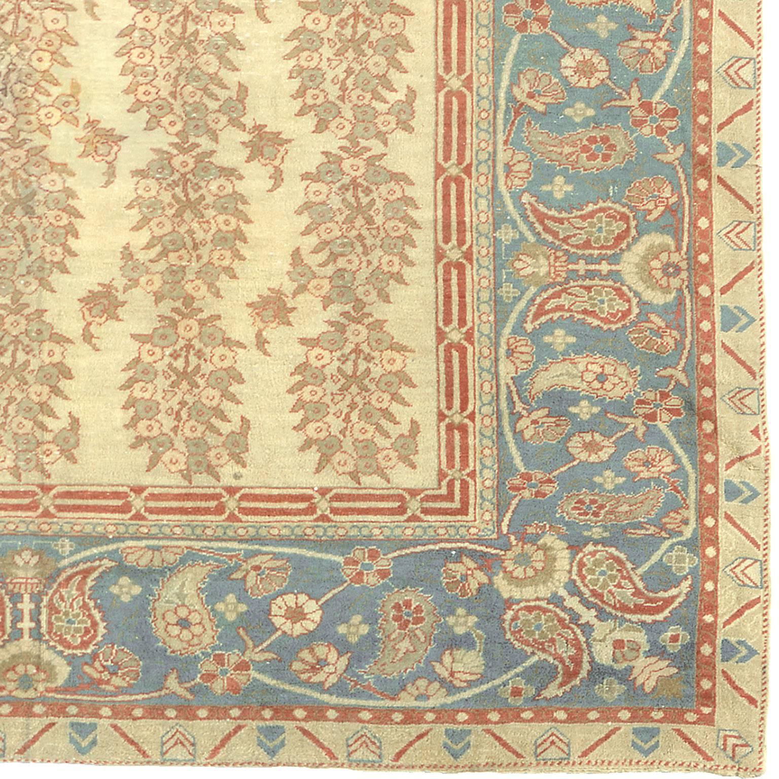 Late 19th century Indian carpet.